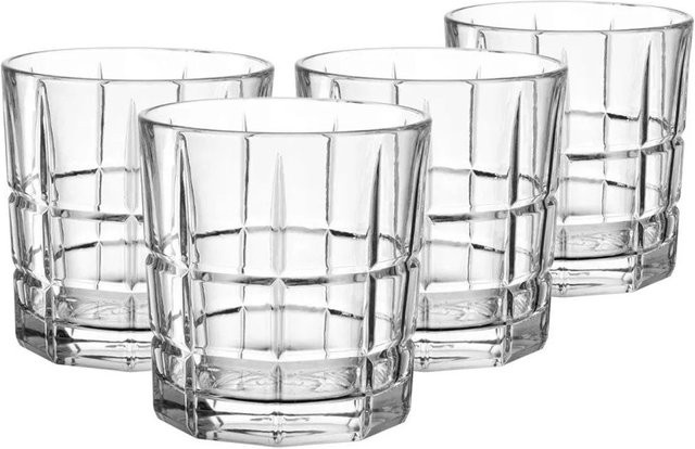 Leonardo Spiritii Nova Whiskyglas Tumbler, transparent, 4er Set, 350 ml - Bild 1