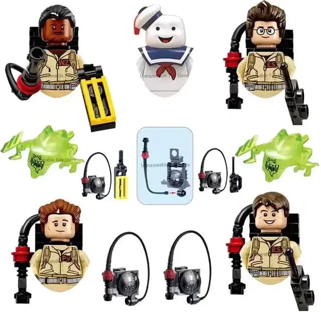 Potdemiel Ghostbusters Peter Egon Spengler, Mini-Actionfiguren, 7-teiliges Set - Bild 1