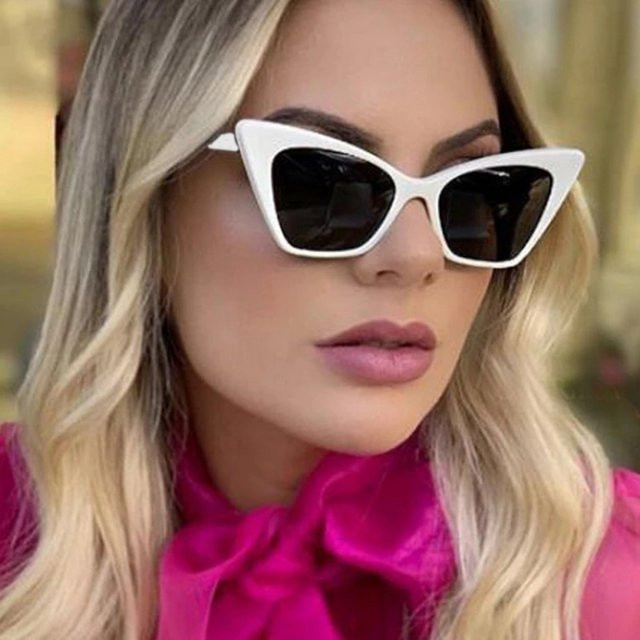 Samjune Sonnenbrille Cat Eye, Vollrand, Kunststoff, Damen - Bild 1