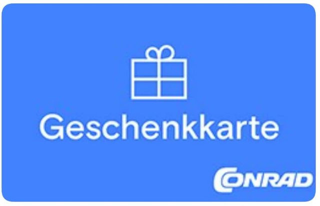 Conrad Geschenkcode in Blau - Bild 1