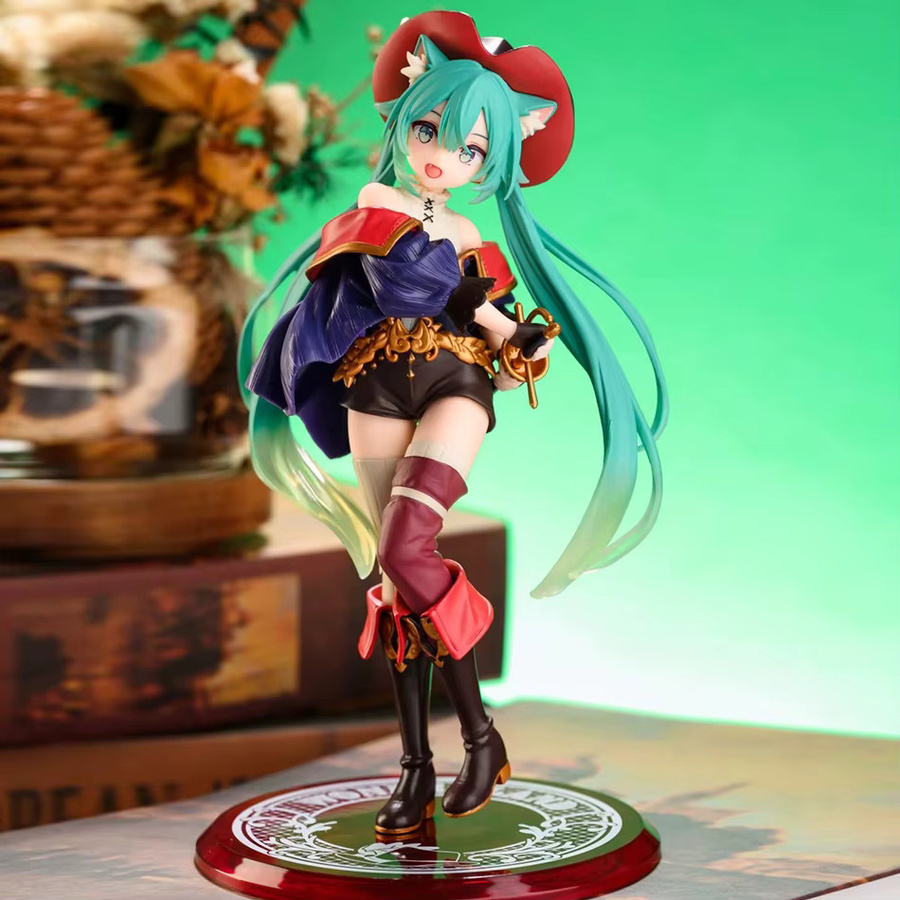 Bandai Hatsune Miku Märchen Wunderland Der gestiefelte Kater, Actionfigur - Bild 2