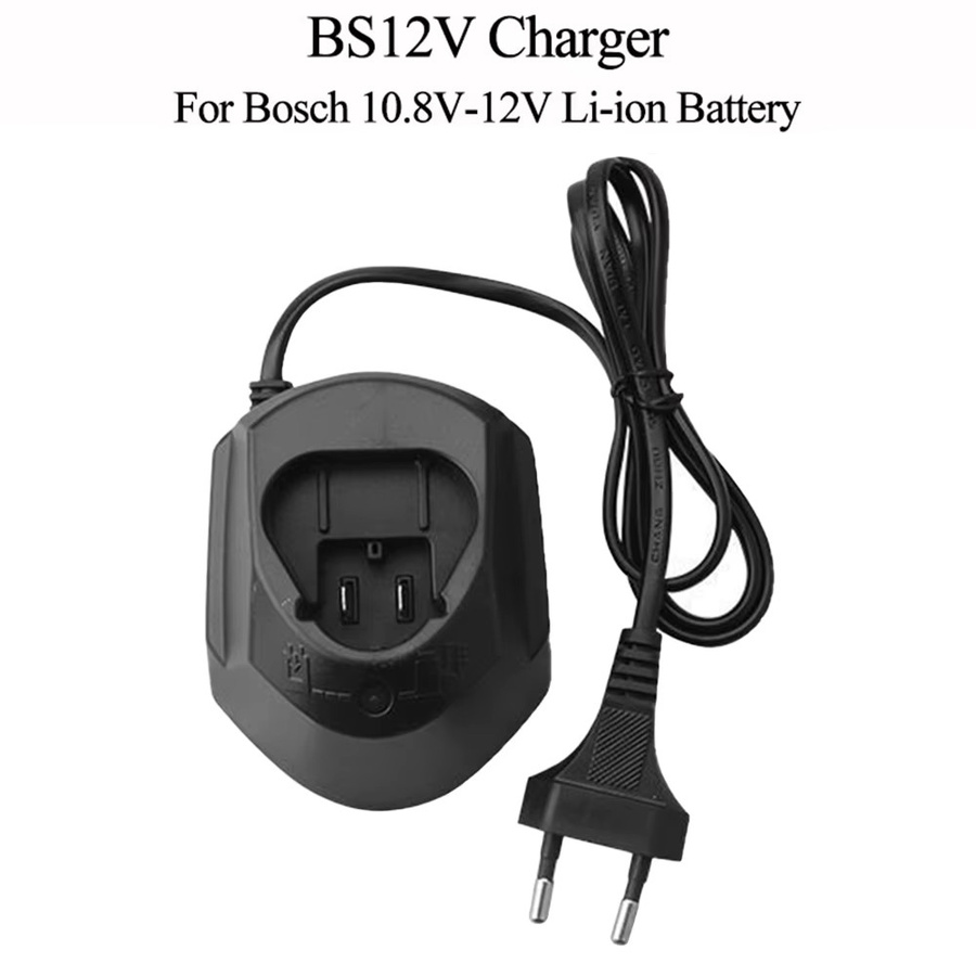 Bosch GAL1130CV Akkuladegerät für Li-Ionen Akkus 10,8V und 12V in Schwarz - Bild 2