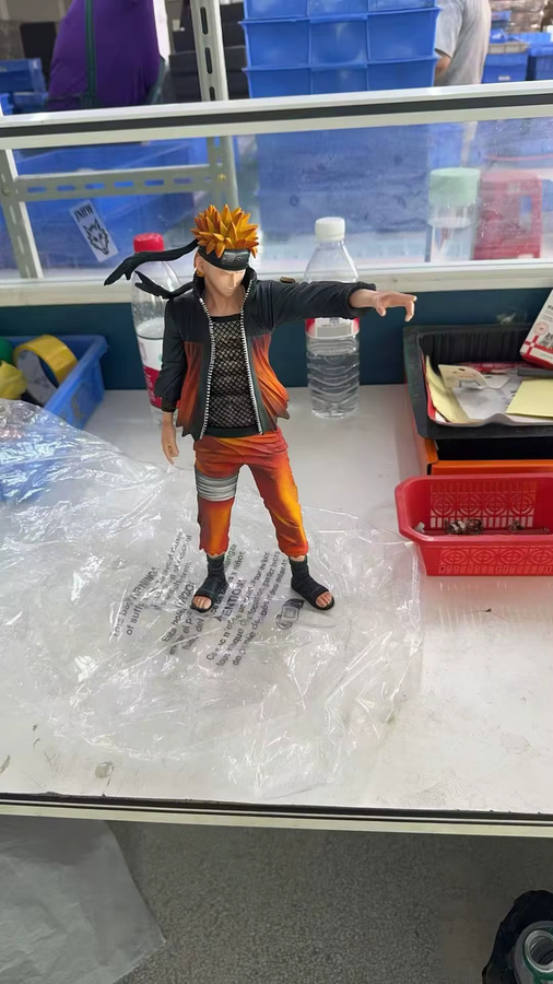 Bandai Naruto Shippuden Uzumaki Naruto HY Studio, Bewegliche Kampf-Serie, PVC-Modell, 32cm - Bild 6