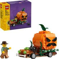 LEGO Konstruktionsspielzeug 40822 Pickup mit Halloweenkürbis für Kinder ab 8 Jahren - Bild 1