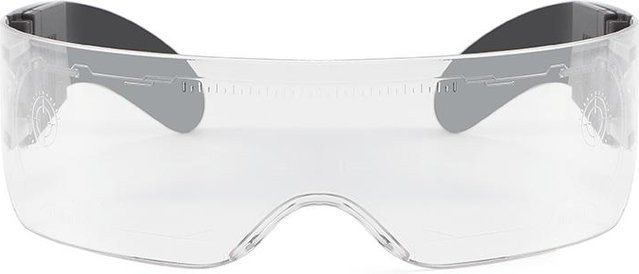 Yiran glasses Sonnenbrille, rectangular, women, plastic, full_rim, white, transparent - Bild 1
