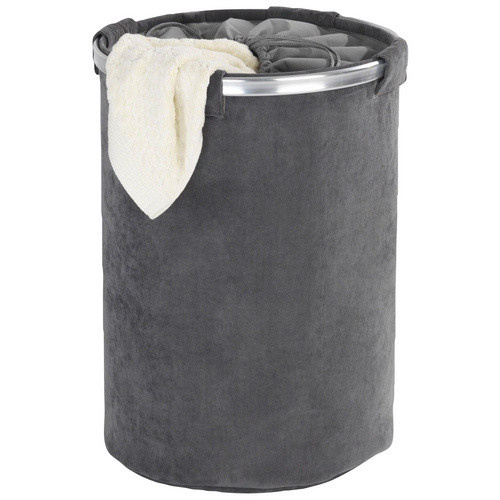 Wenko Wäschesammler Cordoba Grau Durchmesser: 40 cm, Höhe: 54 cm - Bild 2