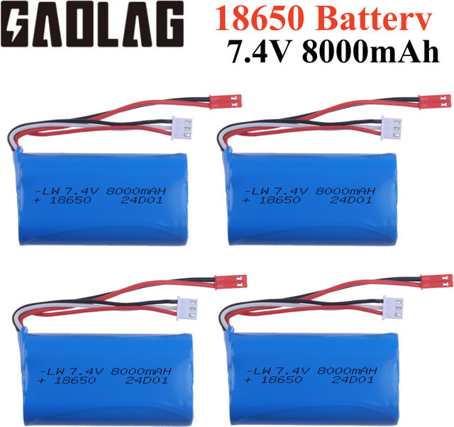 GAOLAG Li-po Batterie, 7,4 V, 8000 mAh - Bild 1