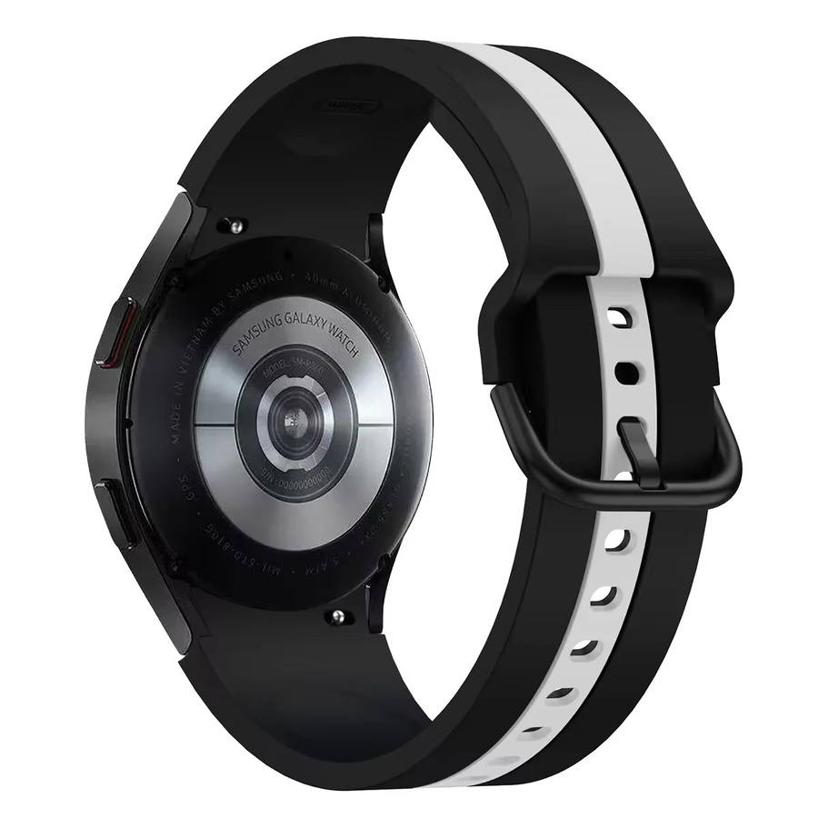 Samsung Uhrenarmband Silikon, Schwarz, Unisex - Bild 3