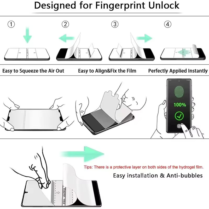 6in1 Hydrogel Schutzfolien-Set für OnePlus ACE 3 Pro und ACE 3V inklusive Objektivschutz, transparent - Bild 2
