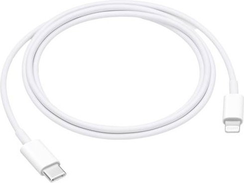 Apple USB-C auf Lightning Daten- und Ladekabel, Weiß, 1 m - Bild 1