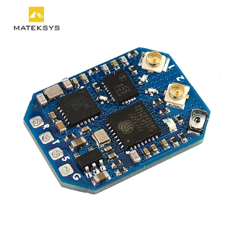 Mateksys ELRS-R24-D 2,4G-Empfänger in Blau für FPV Racing Freestyle Long-Range RC-Systeme mit ELRS-Protokoll und CRSF Unterstützung - Bild 2