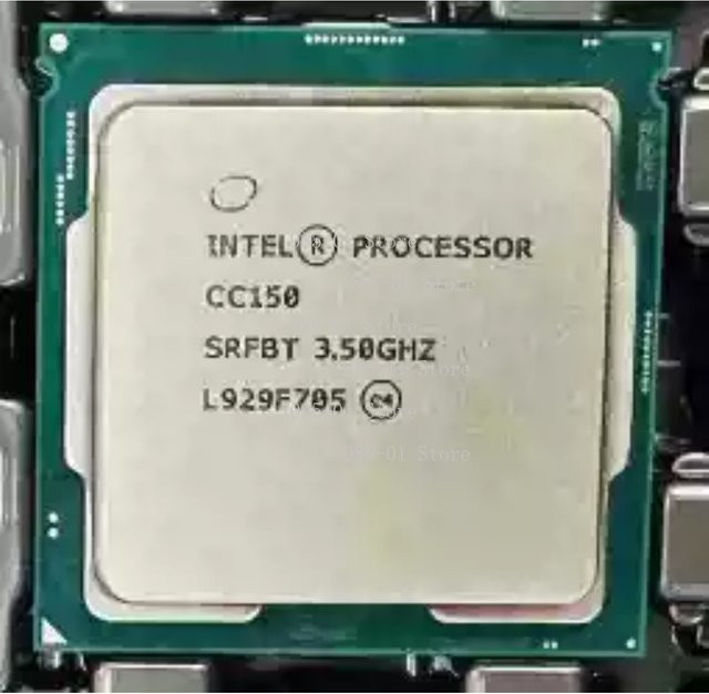 Intel CC150 CPU mit 8 Kernen und 16 Threads, 3,5 GHz, 16 MB Cache, LGA1151, 95 W, Farbe: Silber - Bild 1