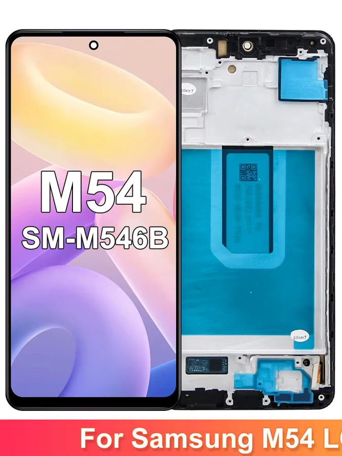 Samsung Galaxy M54 5G LCD-Touchscreen Ersatz Display Digitizer Baugruppe in Schwarz - Bild 5