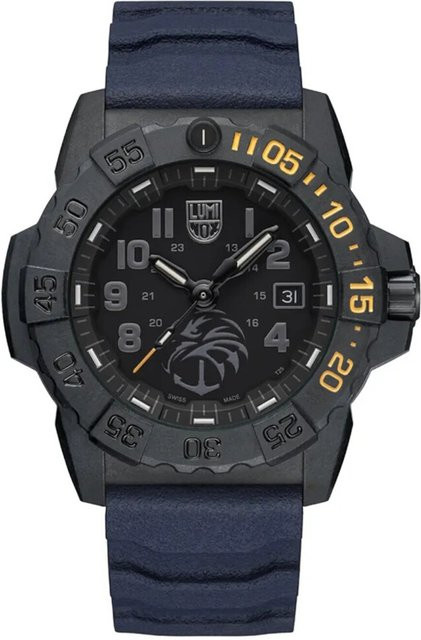 Luminox Herrenuhr, Quarz, Kunststoff, 45 mm, Schwarz, 20 ATM - Bild 1