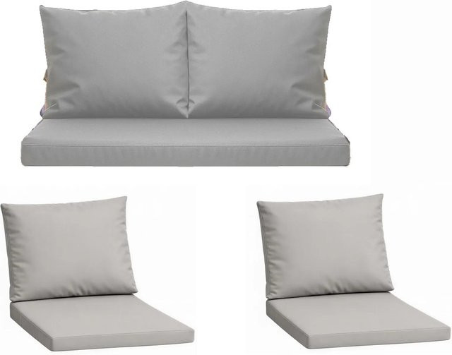 Setgarden Komfort Set Gartenloungekissen für Technorattan-Möbel in Grau, 1-teilig, Breite: 110 cm, Tiefe: 50 cm - Bild 1