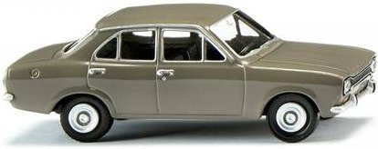 Wiking Modell Ford Escort PKW im Maßstab H0 in den Farben Quarzgrau, Schwarzgrau und Schwarz - Bild 1