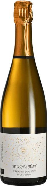 Wunsch et Mann Crémant d'Alsace Brut 2022, Frankreich, 0,75 l - Bild 1