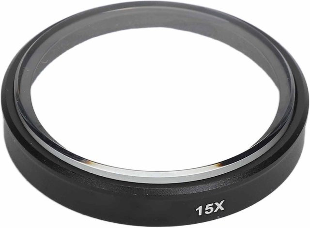 Andoer Makro-Nahfilter mit 15x Vergrößerung, HD-Beschichtung und dünnem Rahmen für Action-Kameras, Farbe: Grau - Bild 1