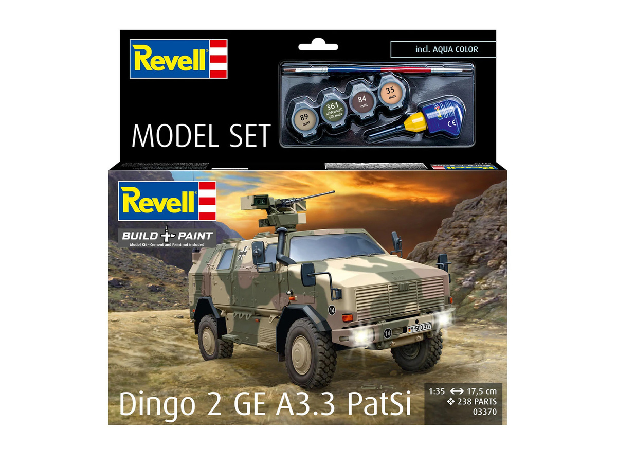 Revell Model Set Dingo 2, Fahrzeug, 1:35, Set / Bundle - Bild 3
