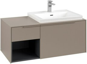 Villeroy & Boch Waschtischunterschrank Subway 3.0 Becken in Tau, Wandmontage, B/T/H: 100,1 x 42,25 x 51,6 cm - Bild 1