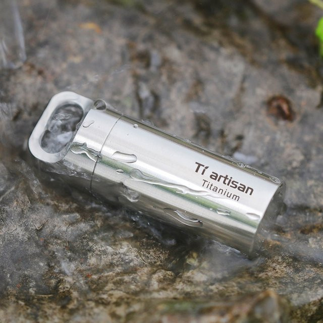 Tiartisan Mini-Pillendose Titan, Schlüsselanhänger, Unisex - Bild 1
