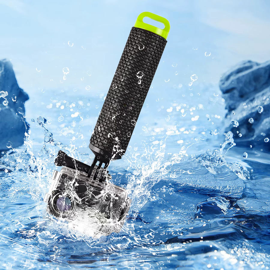 Schwimmender Handgriff für GoPro 8 in Blau, Unterwasser-Griffhalterung für Selfie-Sticks beim Schnorcheln und Wassersport - Bild 5