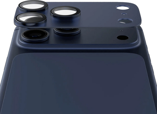 PanzerGlass Fender Kameraobjektivschutz für Apple iPhone 17 Pro Max in Blau - Bild 1