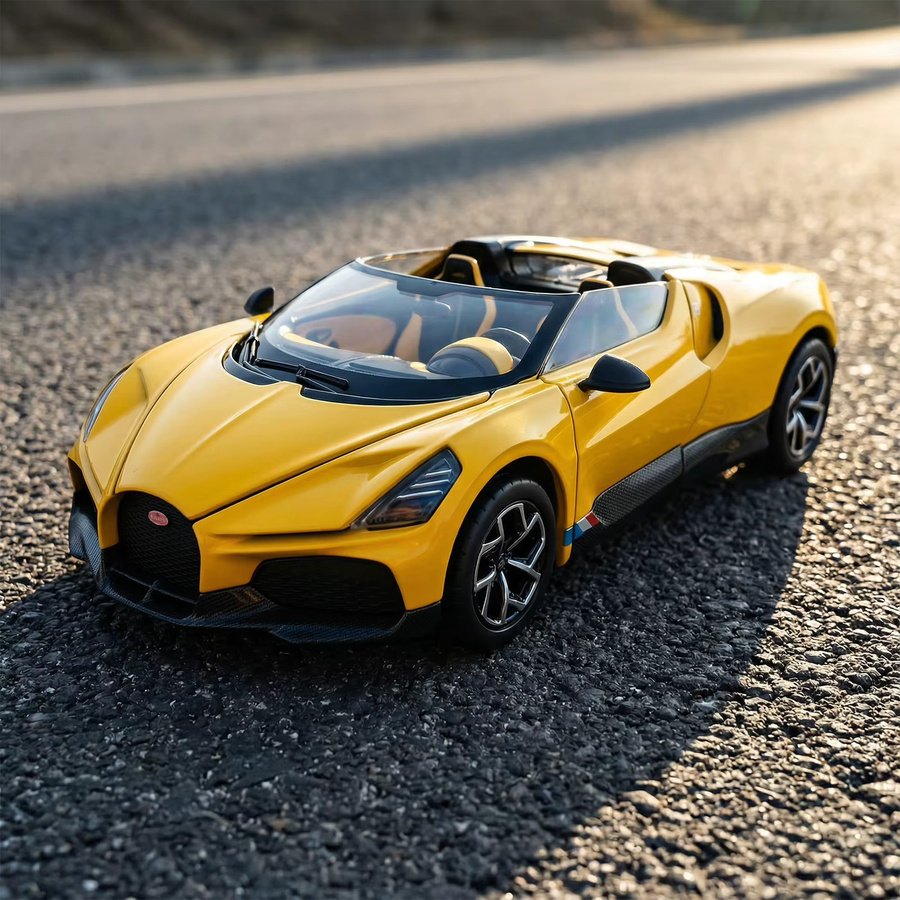 Maisto Bugatti W16 Mistral Roadster, Modell, 1:24, Metall - Bild 2