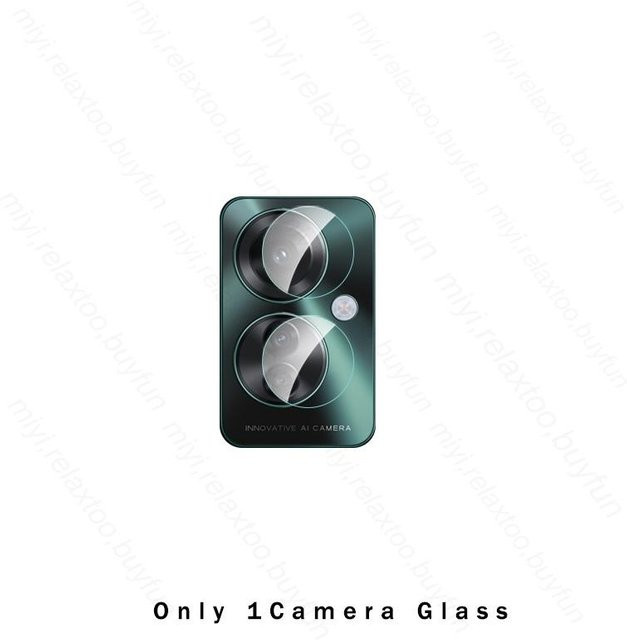 Oppo Reno11 F 5G 6 in 1 Displayschutzfolie und Kameraobjektiv Schutzglas Set in Grau - Bild 1