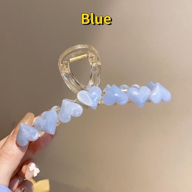 Kratzklammer Vintage Jelly Love, blau, Mädchen - Bild 1