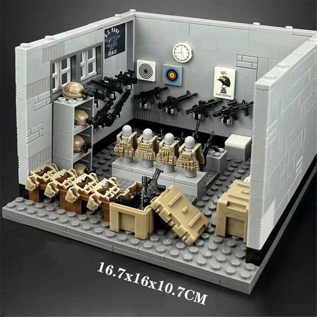 Linyi toy Moc Rüstkammer Gebäude, Bausteine, ab 14 Jahren - Bild 1