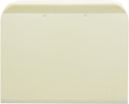 Schneider Teigabstecher mit Griffleiste in Beige, Breite: 12,5 cm, Höhe: 10,0 cm - Bild 1