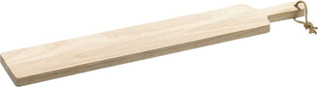Schneidebrett bongusto aus Holz in Braun und Beige, rechteckig, B/T/H: 78,0 x 12,5 x 12,5 cm - Bild 1