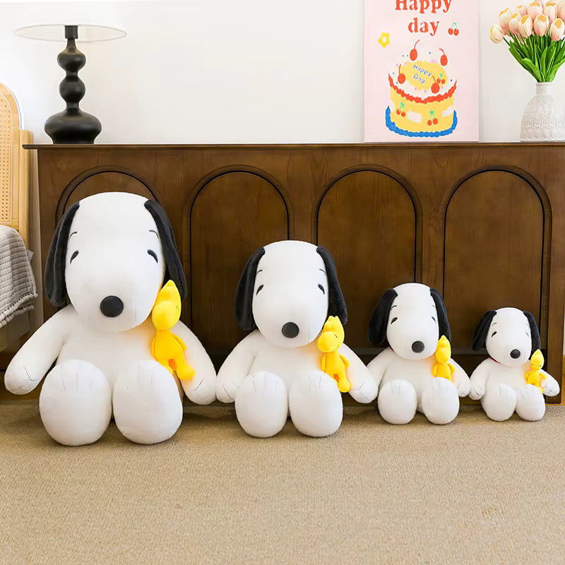 Bandai Snoopy Woodstock Plüschfigur, Stofftier, Gelb - Bild 6