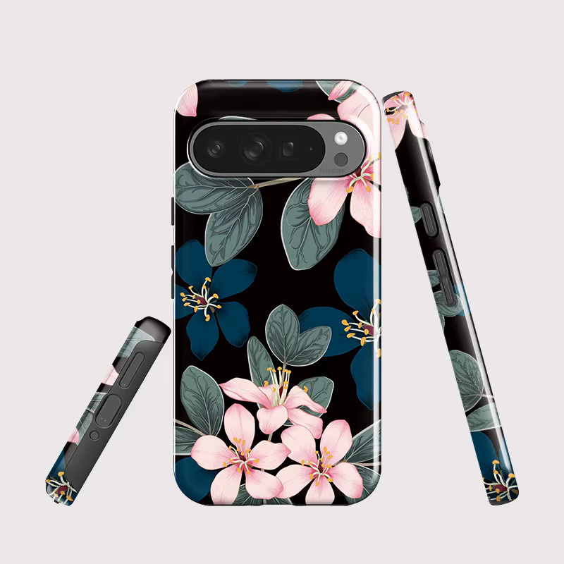 Fcicicase Handyhülle mit Blumenmuster für Google Pixel 10, 9 Pro, 10A, 7A, 8A, 9, 10 Pro XL, stoßfeste matte Schutzhülle, multicolour - Bild 2