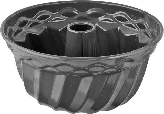 Dr. Oetker Gugelhupfform rund, Emaille, Schwarz, Durchmesser: 22 cm - Bild 1