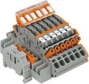 WAGO Klemmenblock 2007-8876 Push-In-Klemme in Multicolour - Bild 1