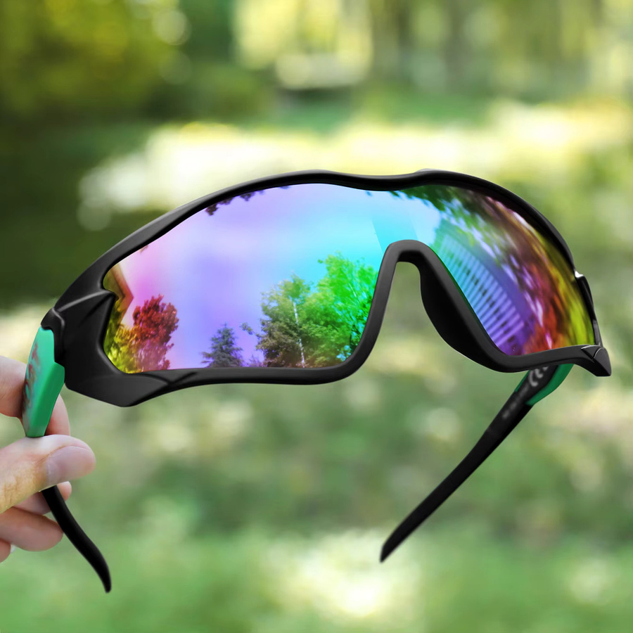 POAT Sportsonnenbrille, Vollrand, Unisex, Kunststoff, Photochrome - Bild 3