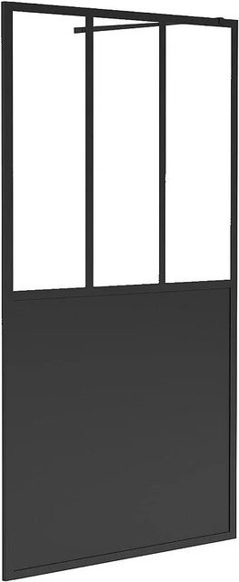 Duschwand Urbanik von Vente-unique in Schwarz, Breite: 140 cm - Bild 1