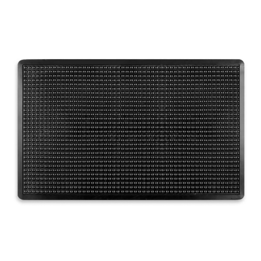 HPFloor Ergonomische Anti-Ermüdungsmatte als Arbeitsplatzmatte in Schwarz - Bild 2