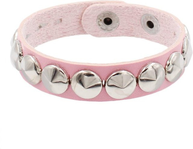 Fashion Maker 2 Armband, Leder, rosa, Unisex - Bild 1