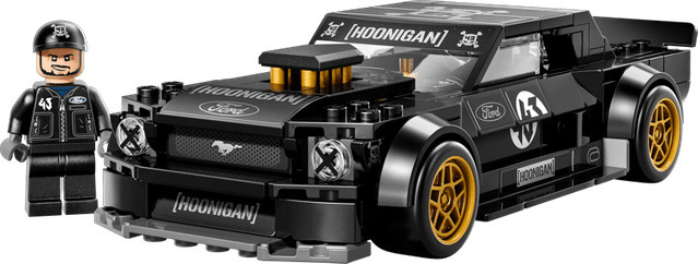 LEGO Speed Champions Ken Blocks 1965 Ford Mustang Hoonicorn V1 Rennwagen ab 9 Jahren - Bild 3