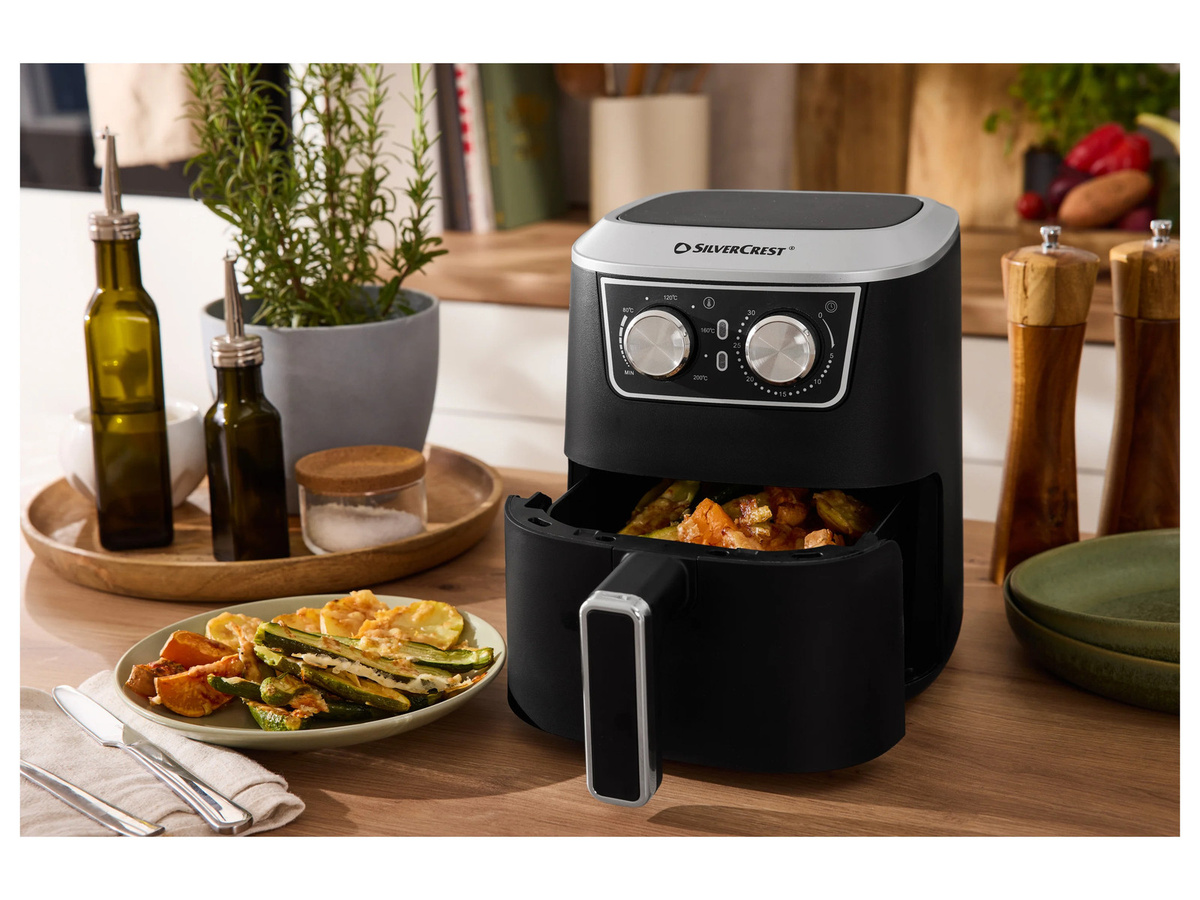 SILVERCREST Heißluftfritteuse SHLF 1000 E1 mit 2 l Fassungsvermögen - Bild 2