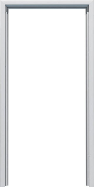 Hörmann Stahl Standard-Eckzarge in Weiß, B: 100 cm, H: 200 cm - Bild 1