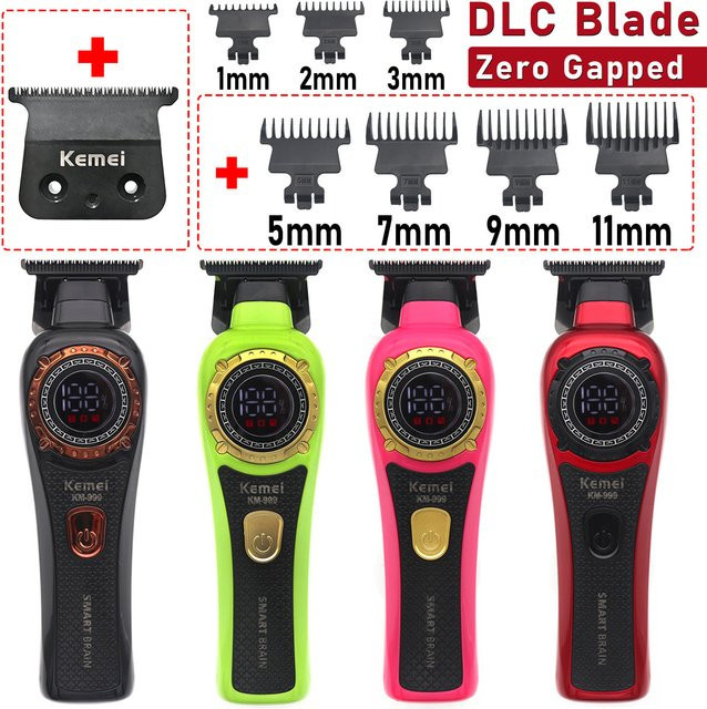 Kemei KM-999 Haarschneider für Herren, kabellos, USB - Bild 1