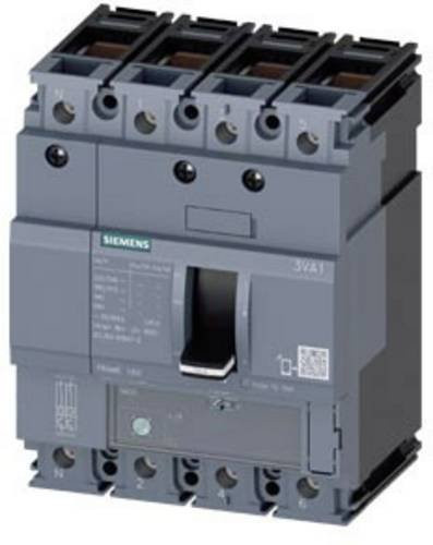 Siemens 3VA1112-6GE46-0AA0 Leistungsschalter in Grau mit einem Einstellbereich von 88 - 125A und einer maximalen Schaltspannung von 690 V/AC - Bild 1