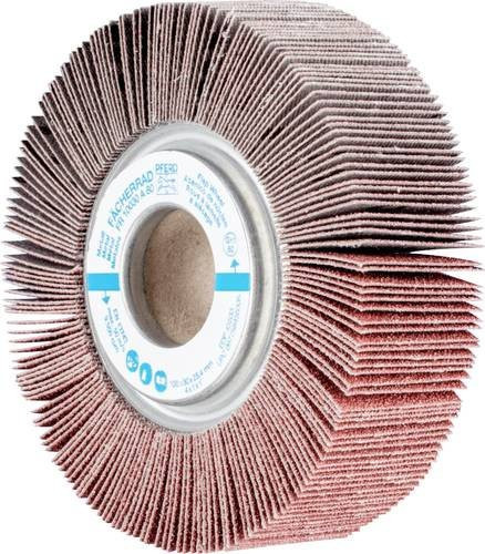 PFERD Lamellenschleifrad FR A80 braun Durchmesser: 100 mm, Breite: 30 mm, Bohrung: 25,4 mm - Bild 1