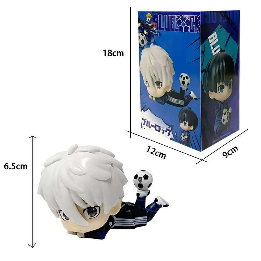 Bandai Blue Lock Isagi Yoichi Bachira Meguru, Actionfiguren, Q-Version - Bild 2