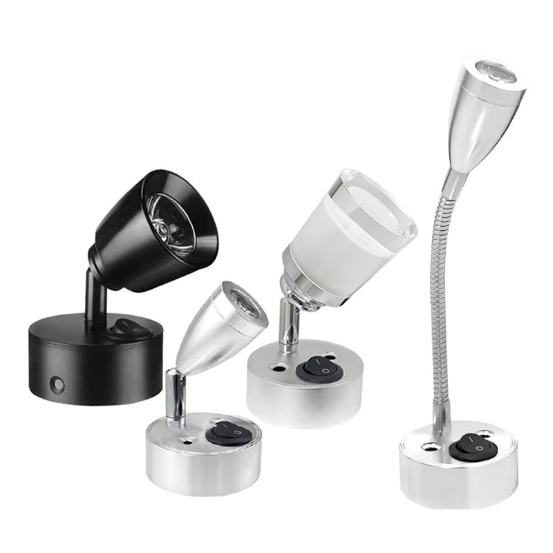 Ramalho LED Marine Leselampe für Boot, Yacht und Wohnmobil mit Schalter, 3W, 12-24V - Bild 1