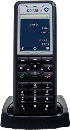 Mitel 622dt Schnurloses Erweiterungshandgerät in Schwarz mit DECT GAP und Bluetooth - Bild 1